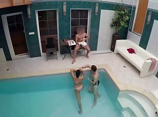 Amateur, Mamada, Adolescente, Primera persona, Novia, Jóvenes(18+), Piscina, Checa, Cornudo, Oculto