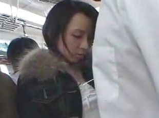 Asian Boobs Sucked On Crowded Train