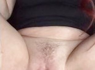 masturbación, orgasmo, coño-pussy, squirting, esposa, amateur, juguete, consolador, a-solas, pequeña