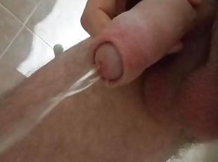 Desperate Pee After Cum