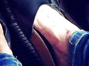 Gas Pedal Footjobs