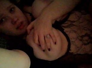 Chubby big boob teen