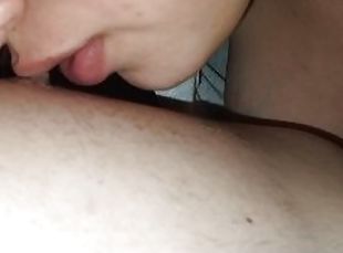 Nipples mens women licking Women sucking