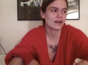 POV sad teen cries and tells you about personal problems
