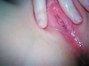 Fingering Wet Pussy Close Up
