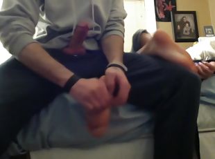 A Teen Tickling Threesome & Secret Cum