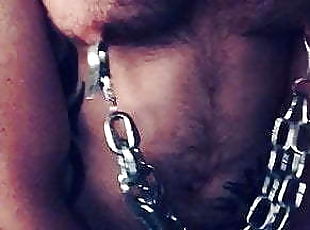 Gay Bear - Heavy Nipple Clamps