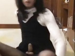 asiatisk, masturbation, skolflicka, shemale, transa, ladyboy