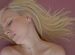 Young Czech Blonde Finger Masturbation