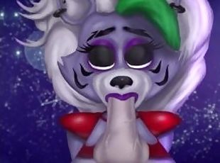 FNAF Roxy doing blow job