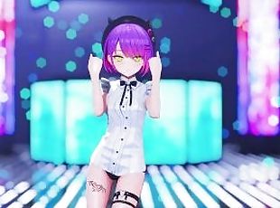 ?MMD Hololive 4k/60fps??Tokoyami Towa (????)? ~?[Creepy Nuts?Bling-Bang-Bang-Born??