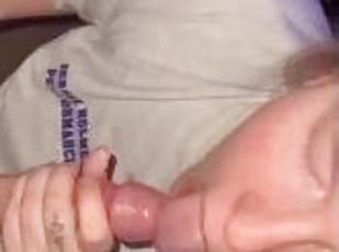 A fat cumshot