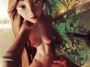 Rapunzel Anal POV 3D Hentai