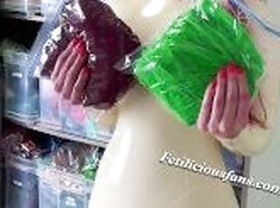 Store pupper, Bdsm, Kinky, Fetisj, Latex, Bondage, Støvler, Femdom, Virkelig, Gummi