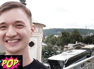 TWINKPOP - Twink Hitchhiker Agrees For A Quick Fuck In Petrin Hill In Exchange For Some Cash