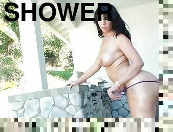 Compilation of hot girls showering