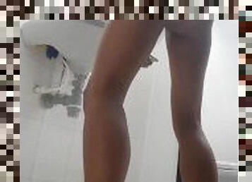 culo, bañando, público, coño-pussy, delgada, squirting, babes, adolescente, latino, con-los-dedos