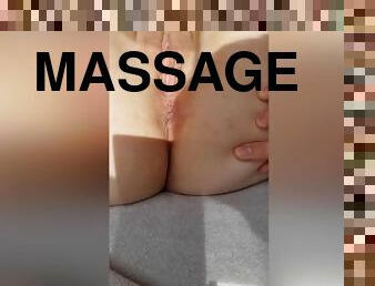 masturbacija, analano, masaža, prstima, pov, izbliza, guzica