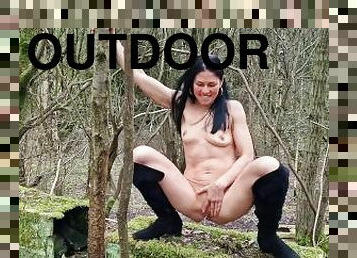 Nude outdoor