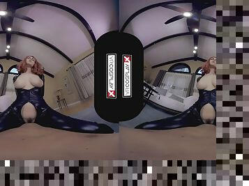 Busty Redhead Valentina A - POV VR cosplay hardcore with cumshot