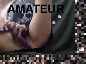 Naughty Young Mommy Masturbating With Her Vibrator