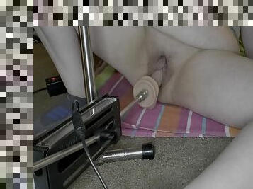 Curiuskinkycouple Wife Takes Fuck Machine As Husband Watches Til She Squrits - White Bbw