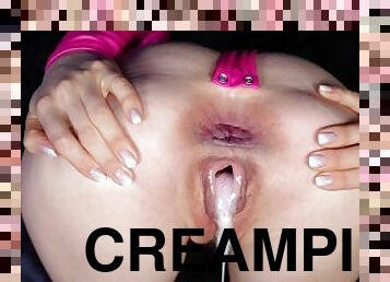 vagina-pussy, anal, creampie-ejakulasi-di-dalam-vagina-atau-anus-dan-keluarnya-tetesan-sperma, sperma, sperma-sperm, jarak-dekat