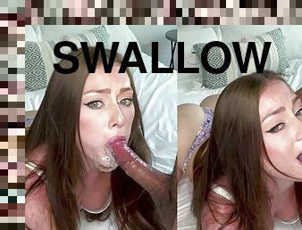 Angelbaexo - Tearful sloppy throat fucking and cum swallowing