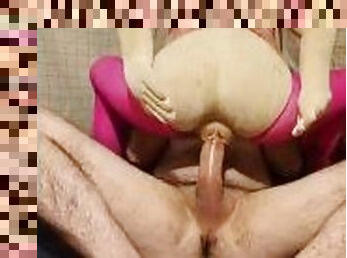 Guy fucking his sex doll with intense orgasms and a loud thick close-up of his big cumshot!