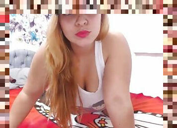 masturbación, amateur, regordeta, regordeta-chubby, webcam, culazo