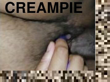 Accidental creampie