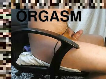 orgasm, amatör, cumshot, gay, sprut, brittisk, ensam