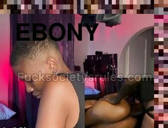 страпон, прихильник, чорношкіра-ebony, лесбіянка-lesbian