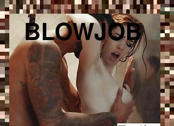 Steamy Shower Foreplay Leads To Bedroom Fucking - Quinton James, Nala Brooks - EroticaX - Nala brooks