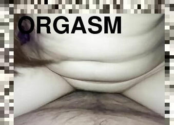 orgasme, giclée, amateur, milf, ados, maman, point-de-vue, mère, dure