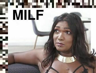 Exotic MILF Saritha Olivieri impassioned hot porn video