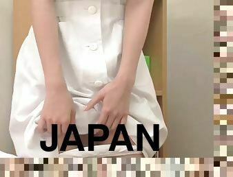 asia, perawat, orgasme, sayang, blowjob-seks-dengan-mengisap-penis, dokter, jepang, permainan-jari, manis, sangat-indah