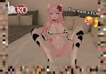 pies, cachonda, hentai, 3d, fetichista, con-los-pies