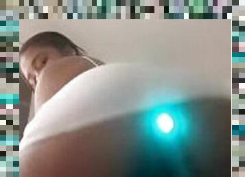My new light up anal plug???? Want to see more anal play ? Sub to my onlyfans ??????????