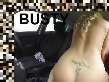 Blondie doesn’t want to drive, she wants to ride a dick