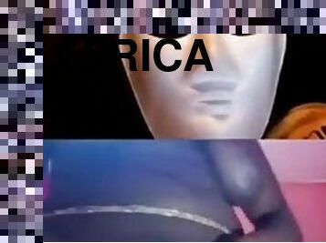 African Hoe Masturbating on IG Live