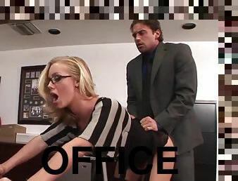 Secretary Nicole Aniston Enjoys Office Fuck With Boss