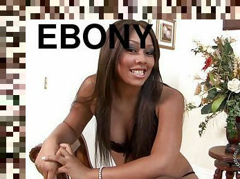 Ebony Gets It All - Black Porn Video