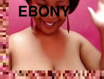 Ebony webcam titty black boobs