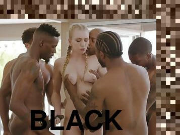 BLACKED Kendra Sunderland BIG BLACK DICK Interracial GANGBANG - Isiah maxwell