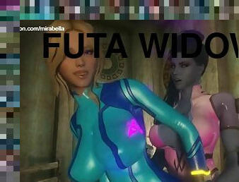 Futa widowmaker fucks samus aran