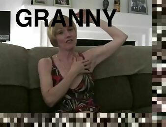 Granny celebration with amateur gilf melanie