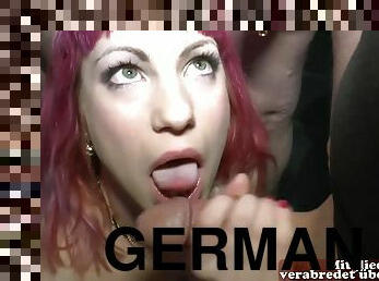 german extreme hard sex swinger party with creampie