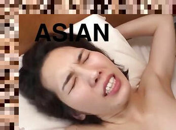 Asian flattie amazing gangbang porn