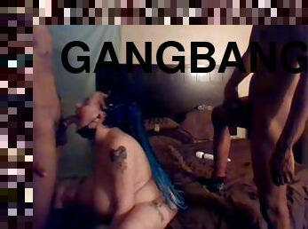 Kamille Amora In A Hot Gangbang Scene